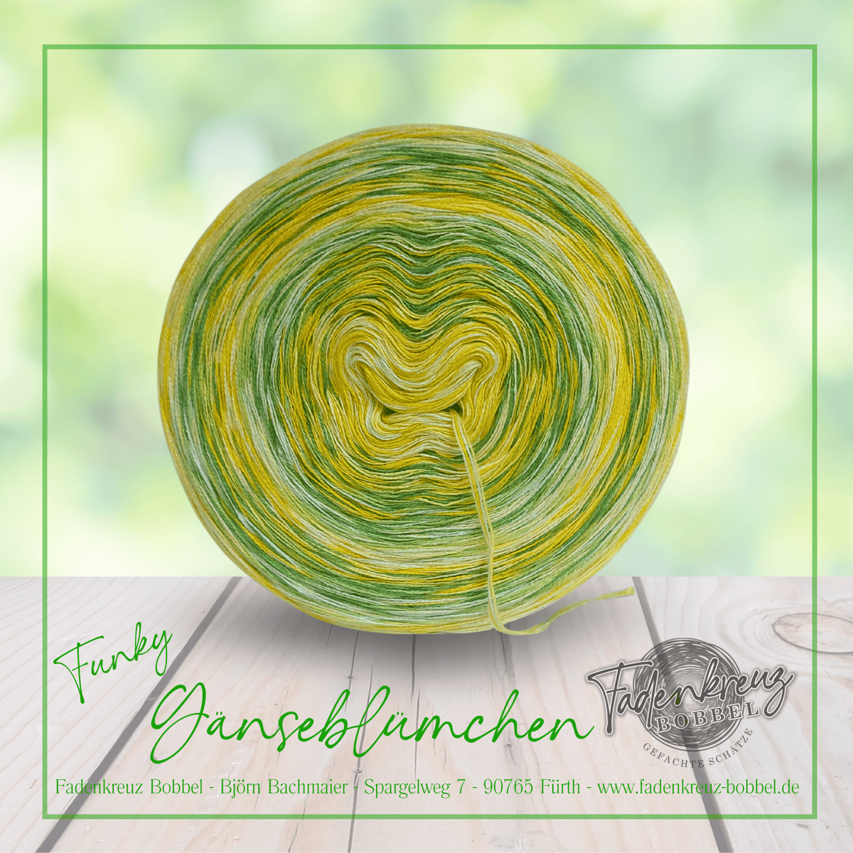 Bobbel Funky Gänseblümchen