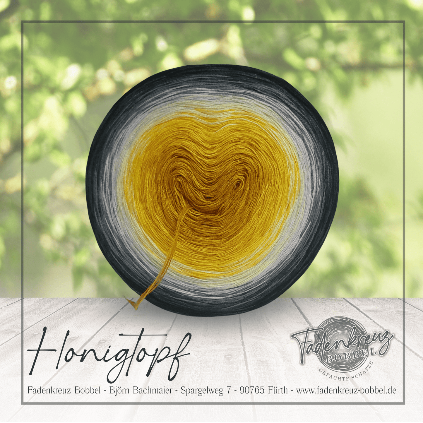 Honigtopf - Fadenkreuz Bobbel Shop