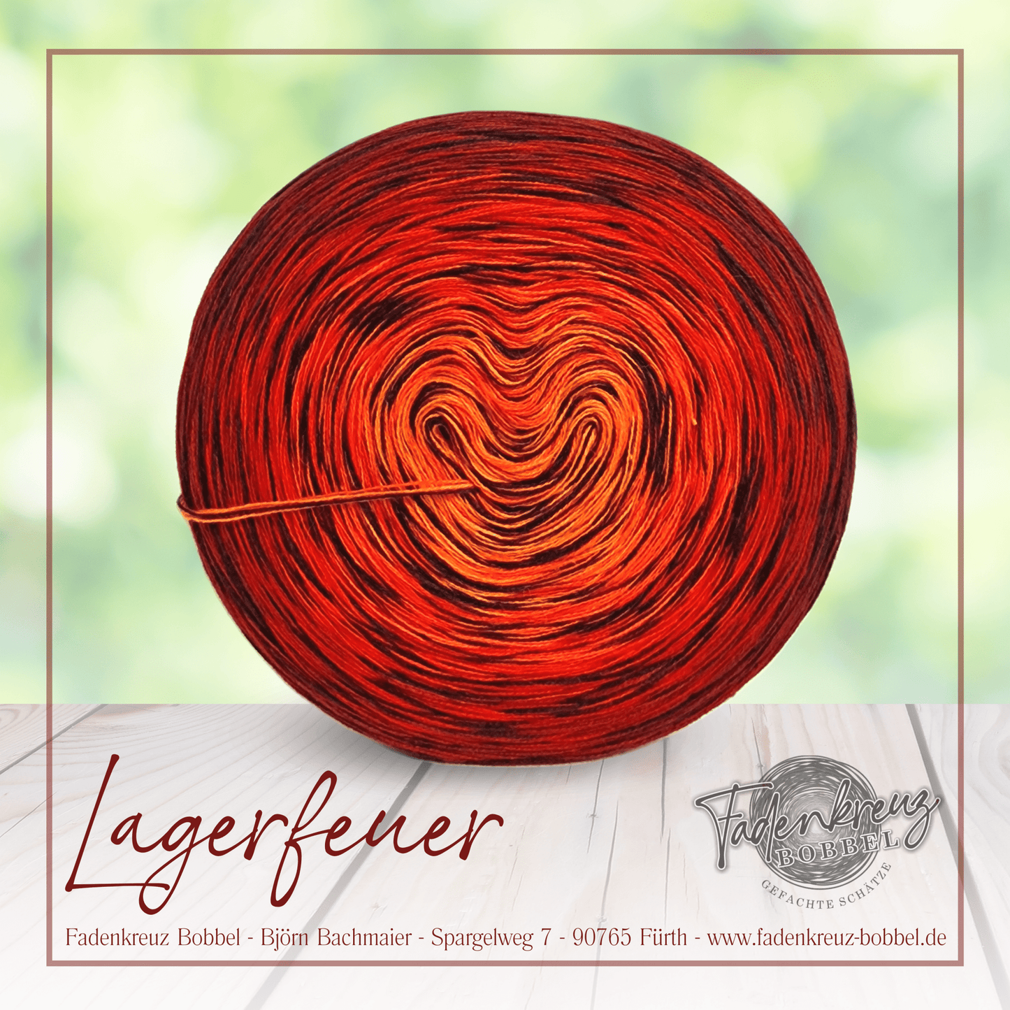 Lagerfeuer - Fadenkreuz Bobbel Shop