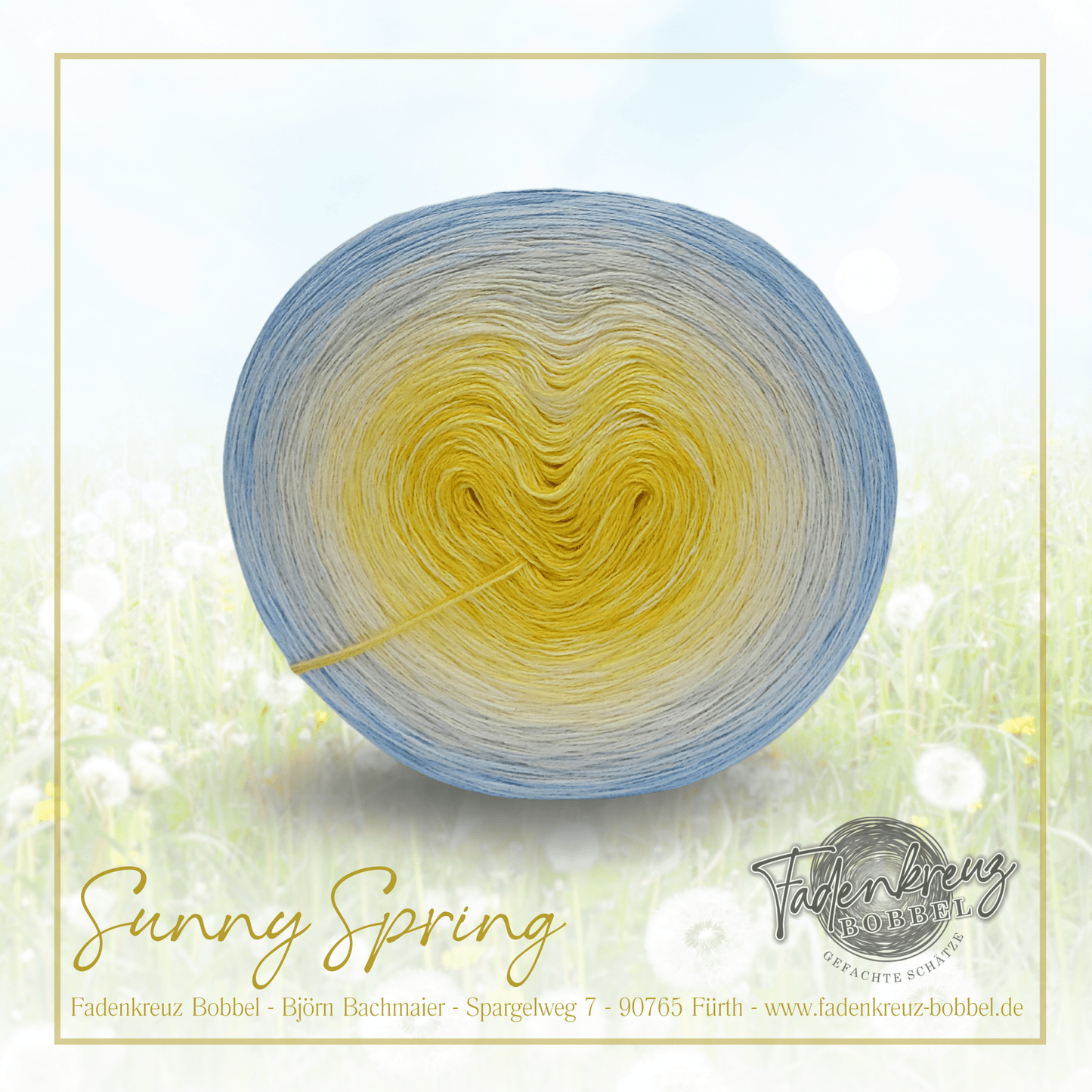 Sunny Spring - Fadenkreuz Bobbel Shop