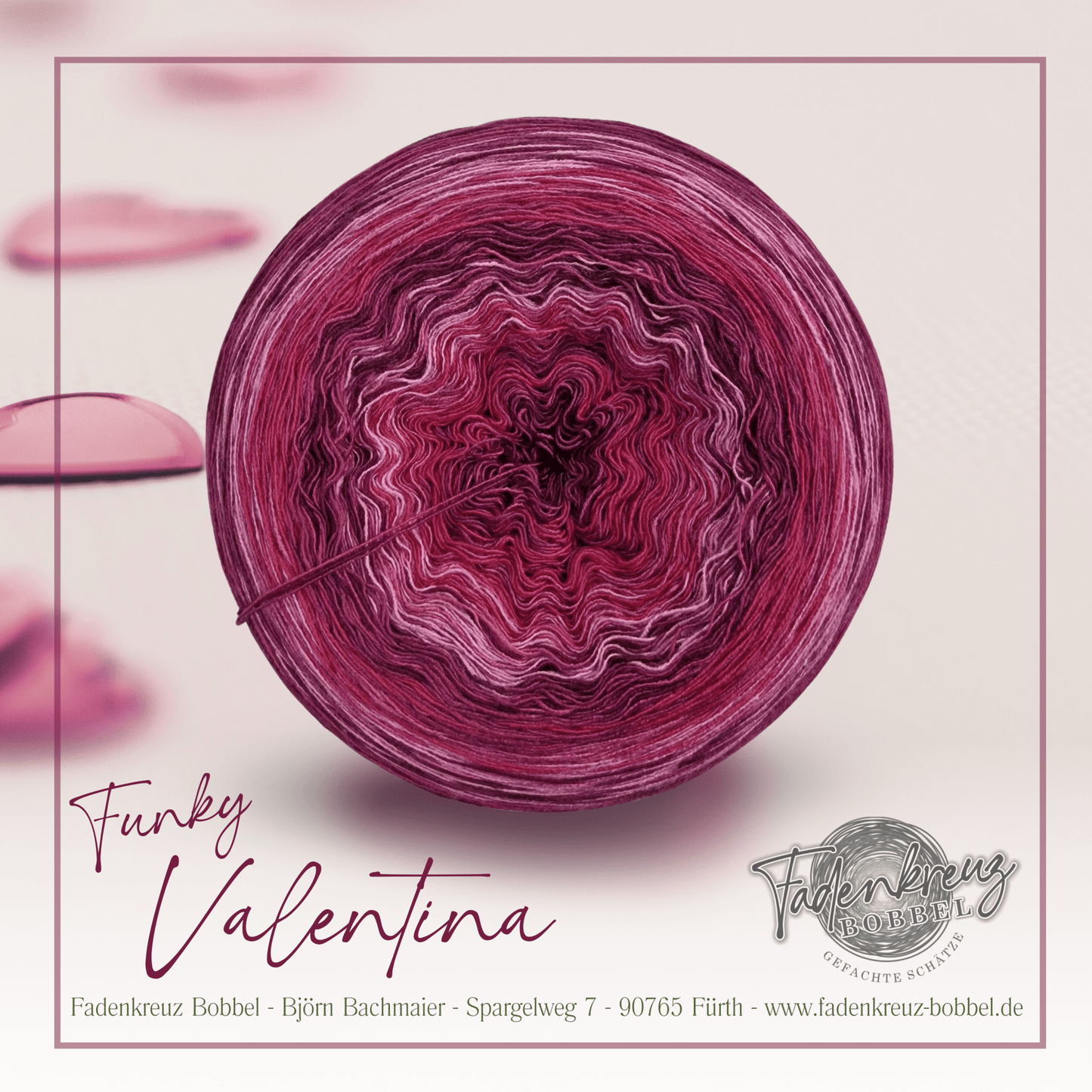 Funky Valentina - Fadenkreuz Bobbel Shop