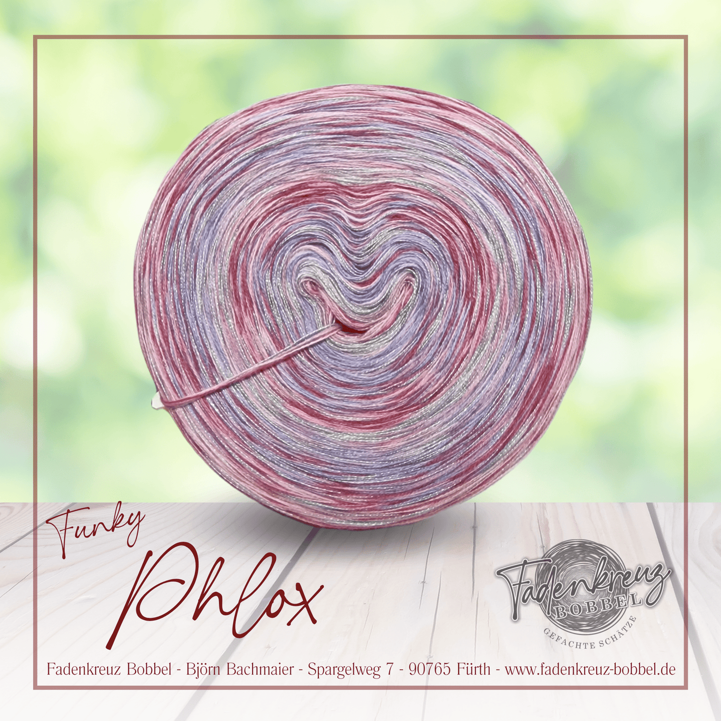 Funky Phlox - Fadenkreuz Bobbel Shop