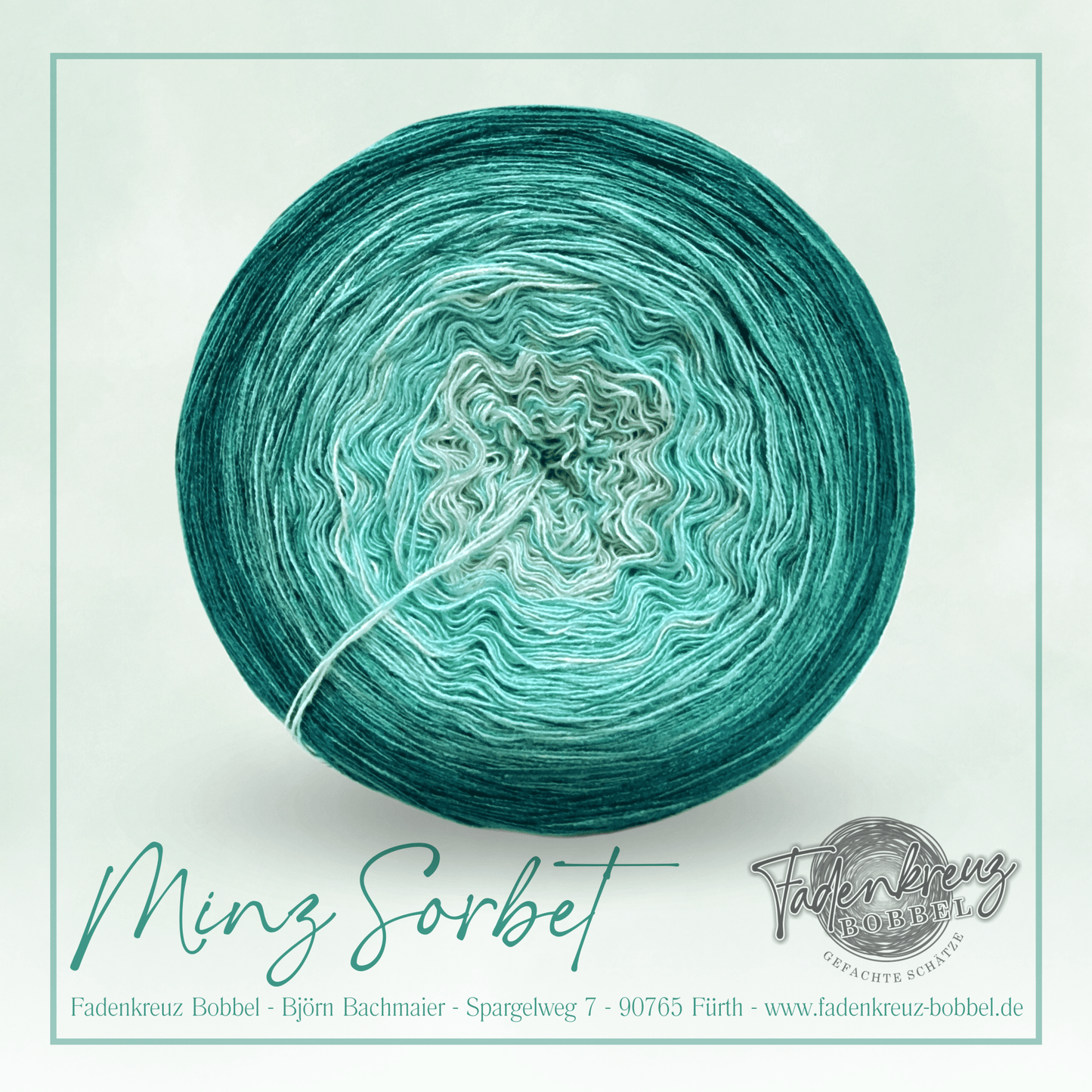 Minzsorbet - Fadenkreuz Bobbel Shop