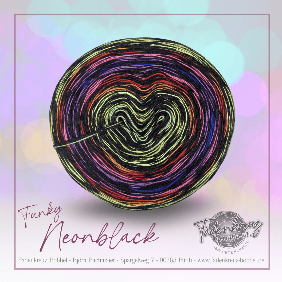 Bobbel Funky Neonblack