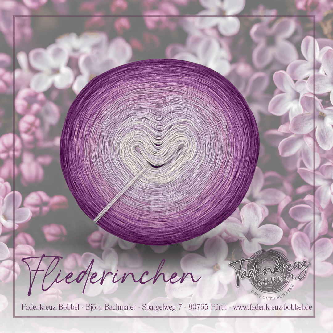 Fliederinchen - Fadenkreuz Bobbel Shop
