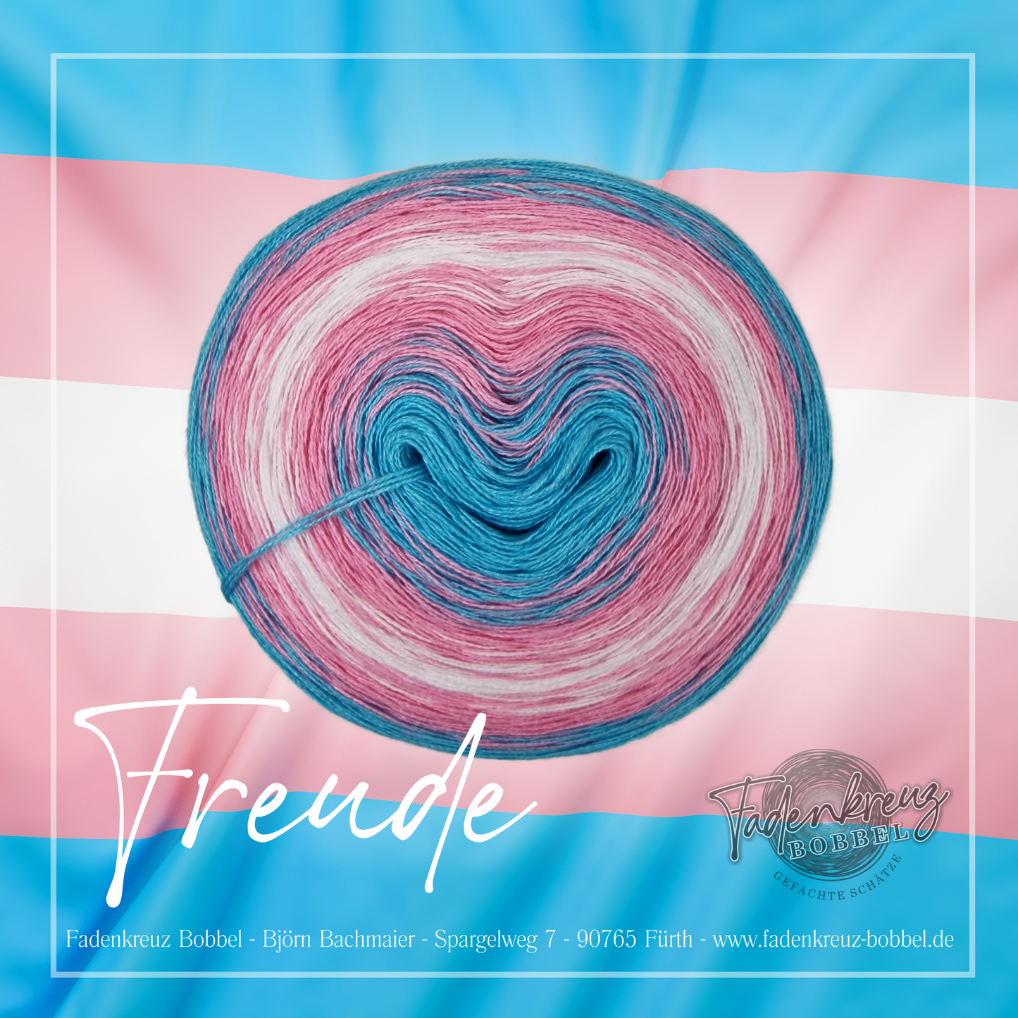 Pride Edition - Freude - Flagge der transgenden Community