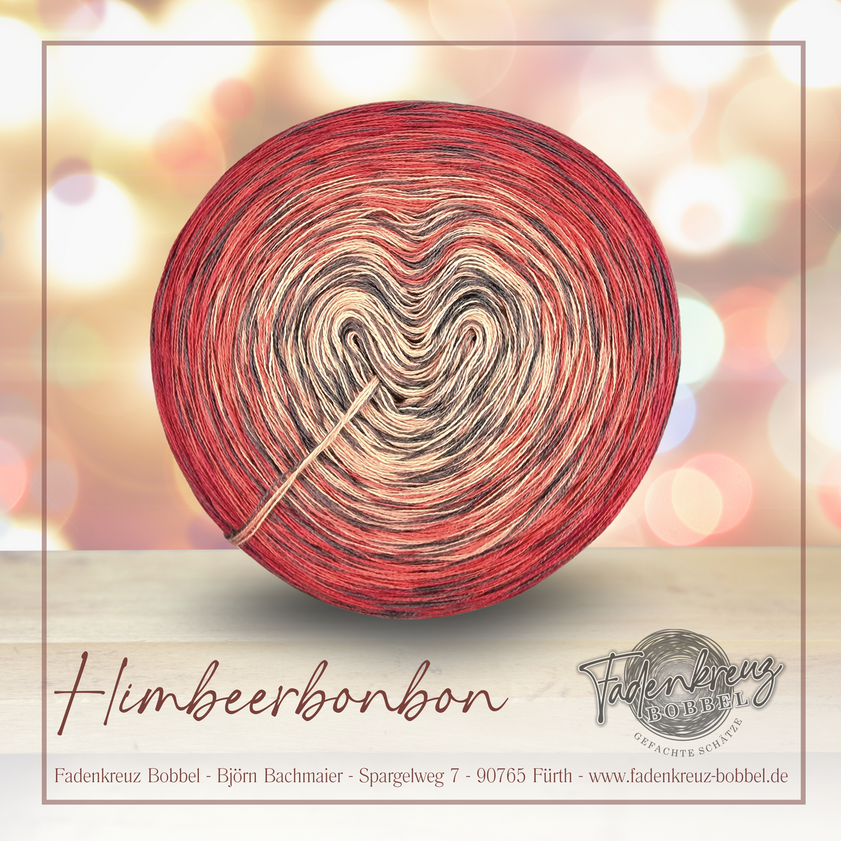 Bobbel Himbeerbonbon