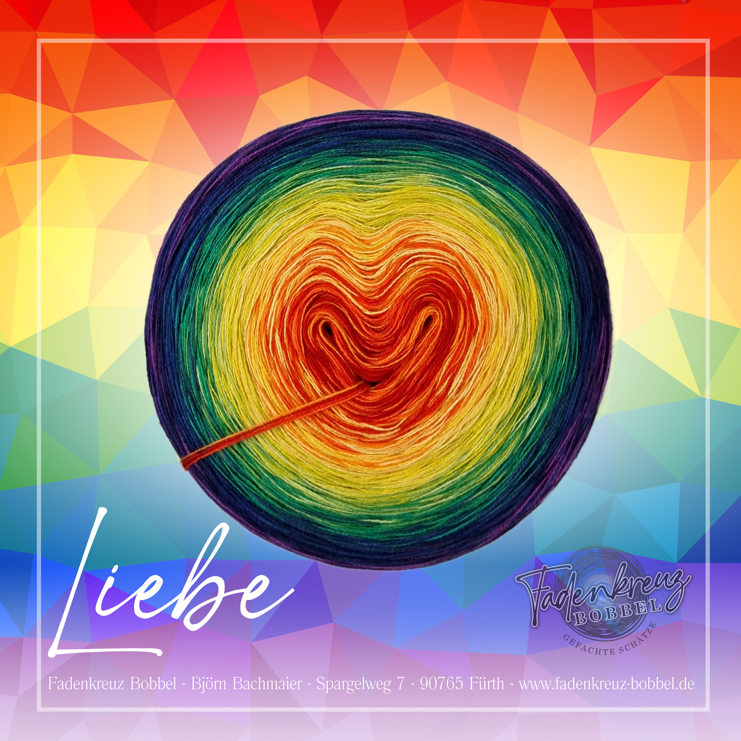 Pride Edition - Liebe - Regenbogenflagge der LGBTQIA+ Community