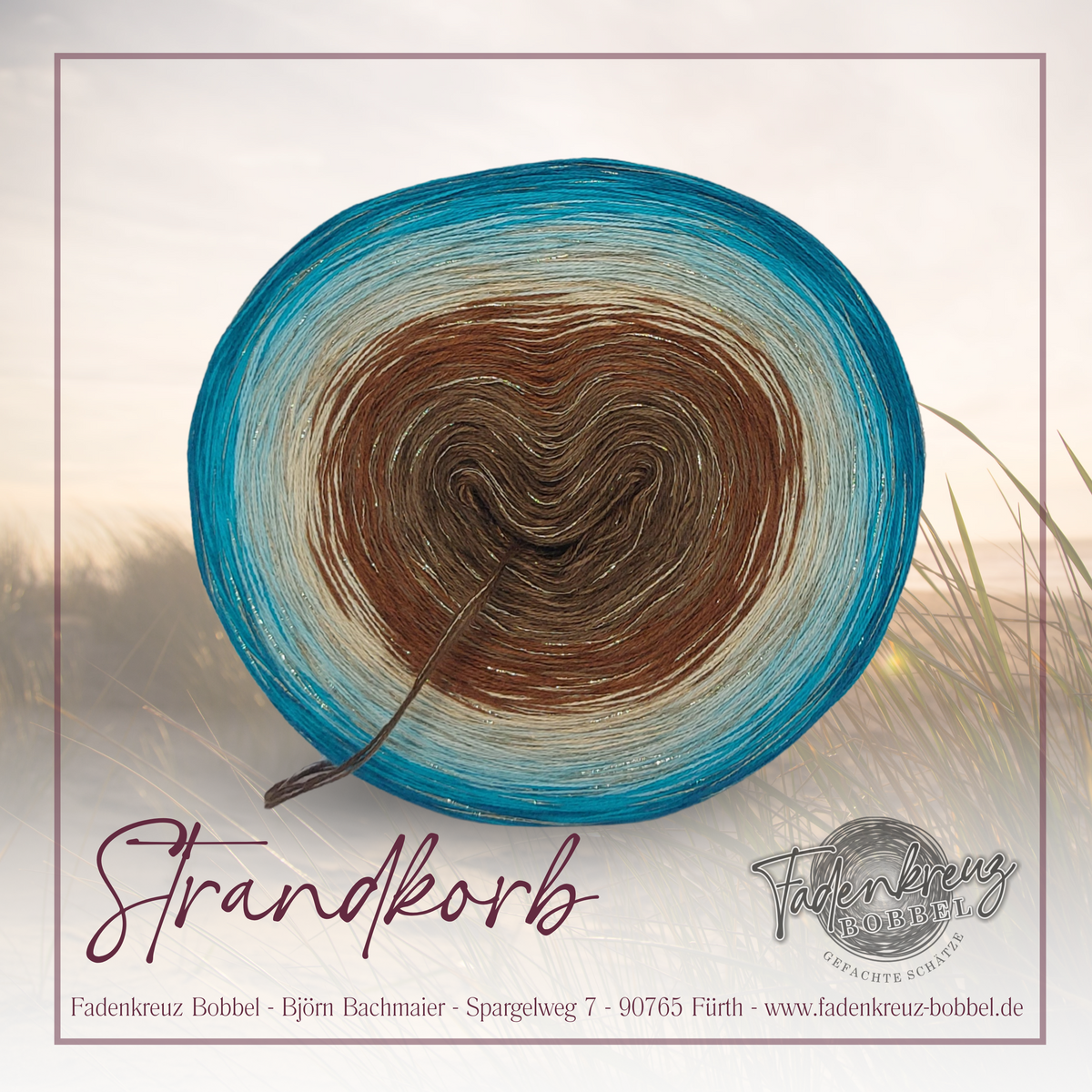 Bobbel Strandkorb