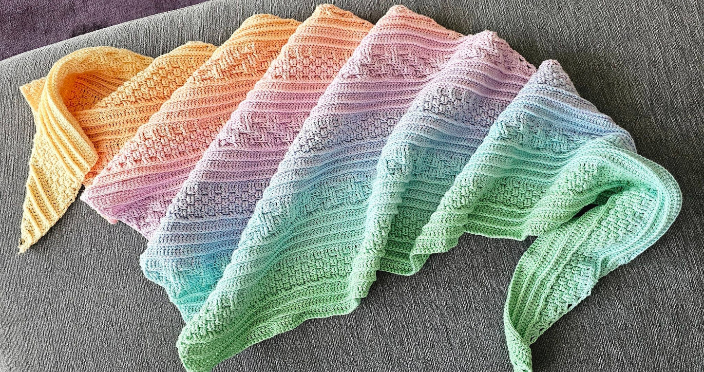 Kreuzweise Häkelanleitungen - Fadenkreuz Bobbel Shop