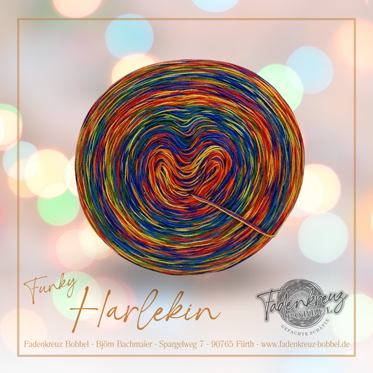 Funky Harlekin - Fadenkreuz Bobbel Shop