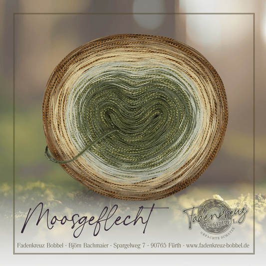 Moosgeflecht - Fadenkreuz Bobbel Shop