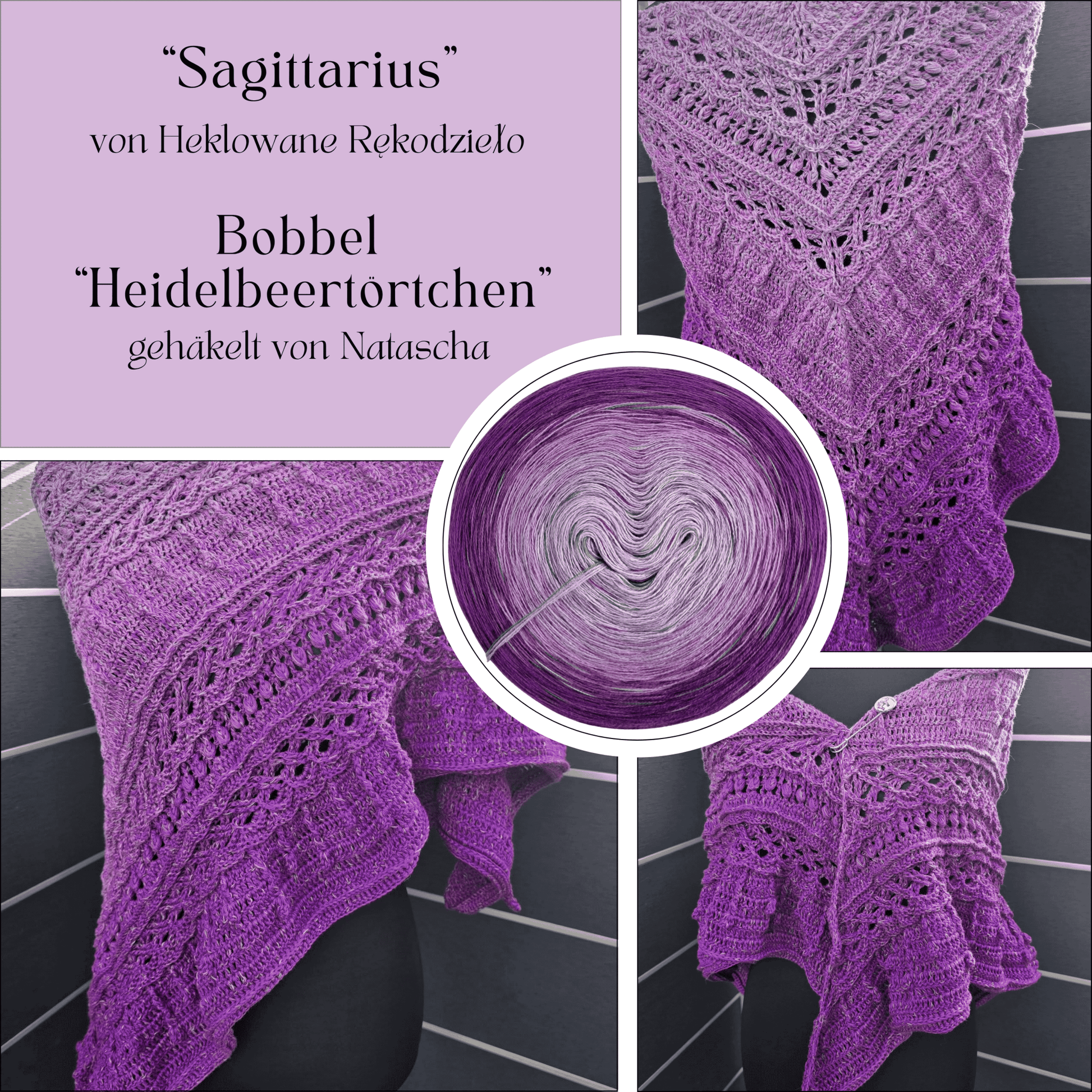 Heidelbeertörtchen mit Streußel - Fadenkreuz Bobbel Shop