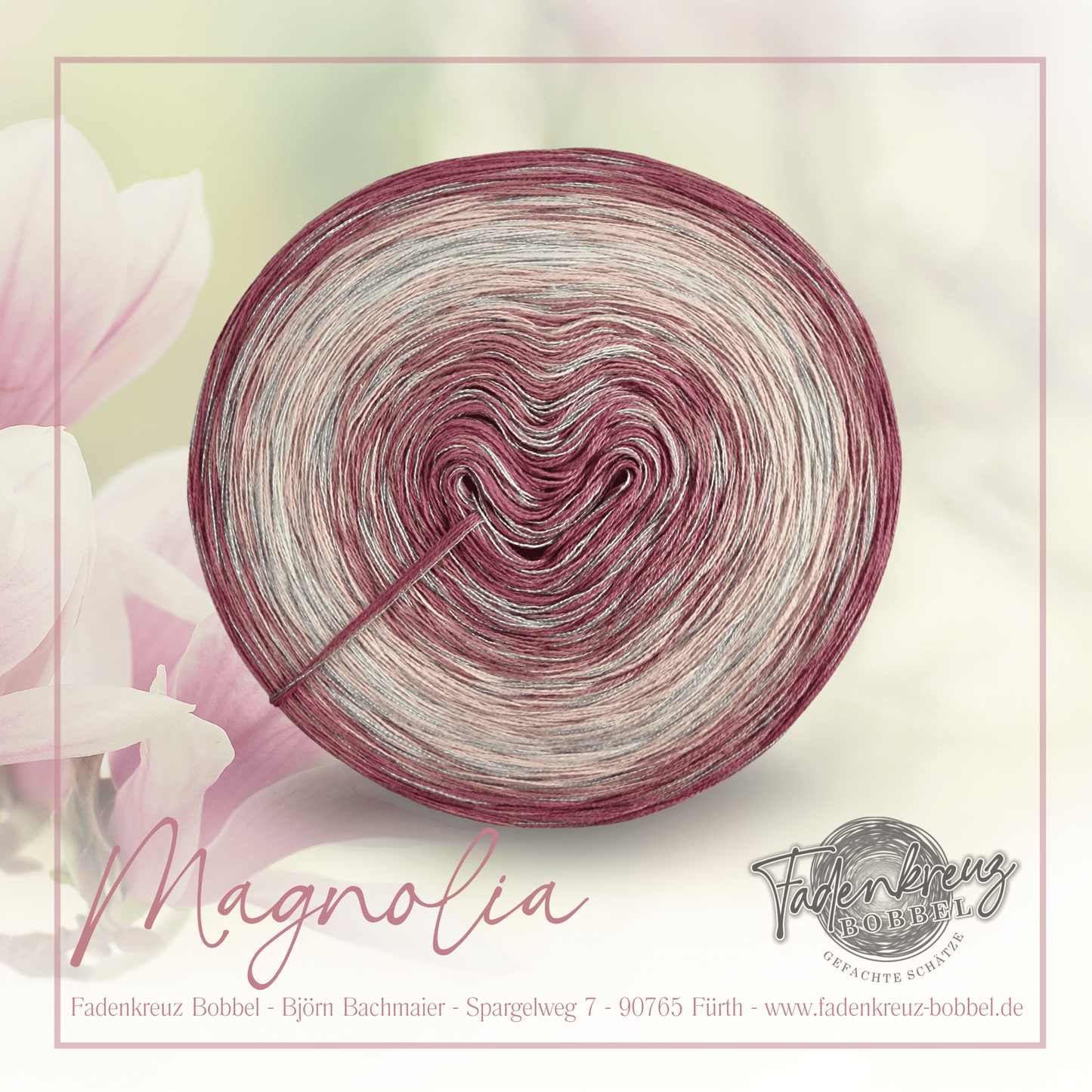 Magnolia - Fadenkreuz Bobbel Shop