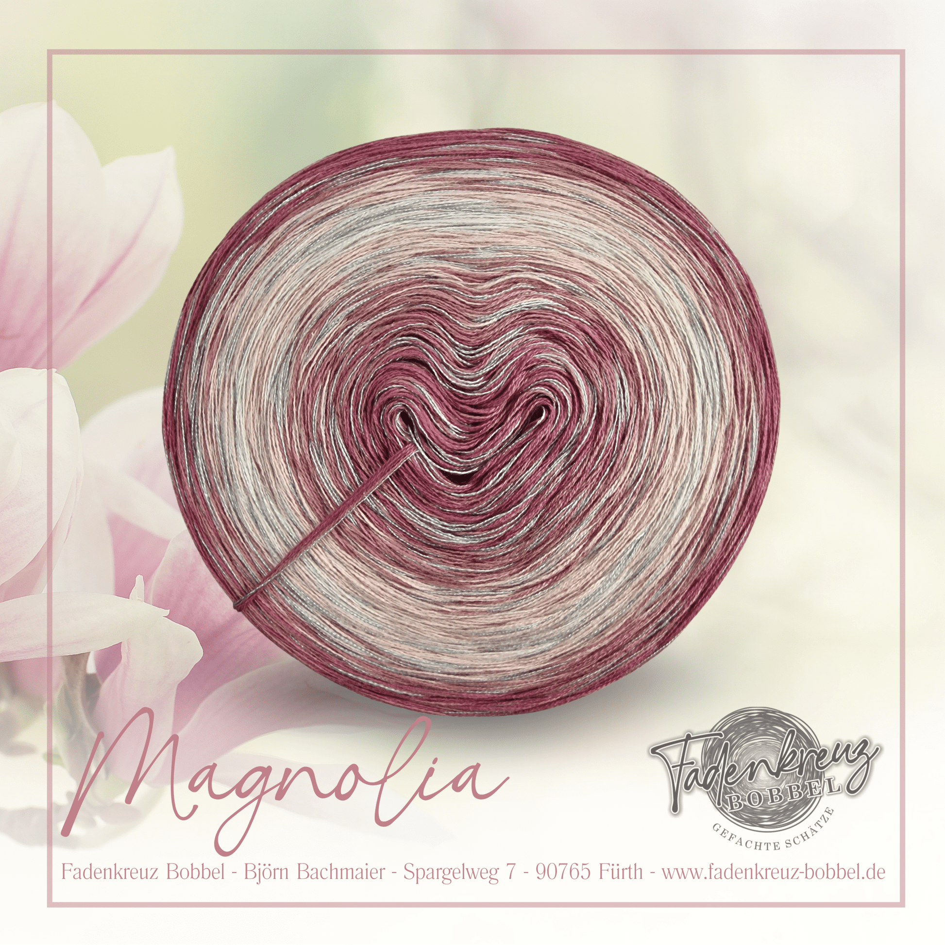 Magnolia - Fadenkreuz Bobbel Shop