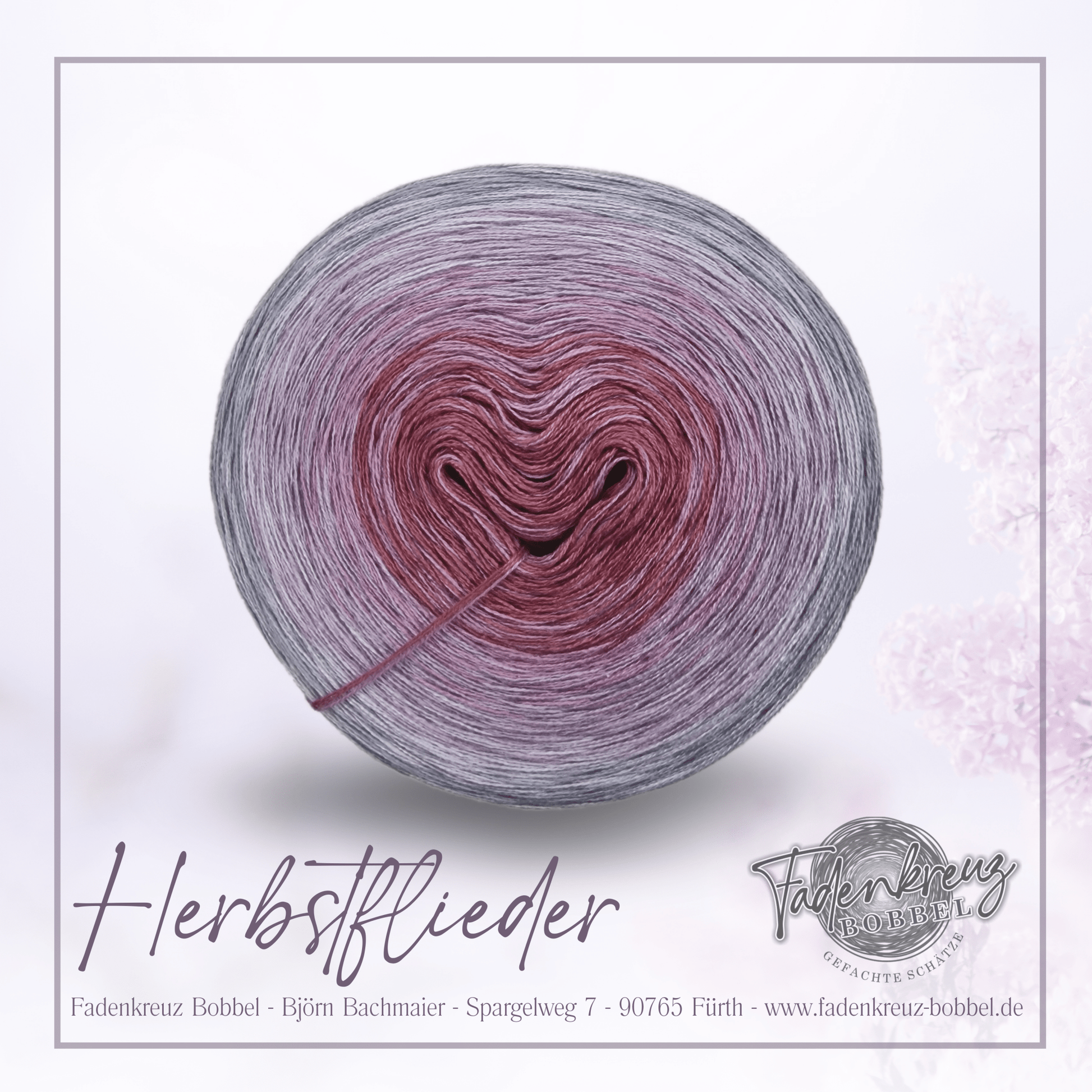 Herbstflieder - Fadenkreuz Bobbel Shop