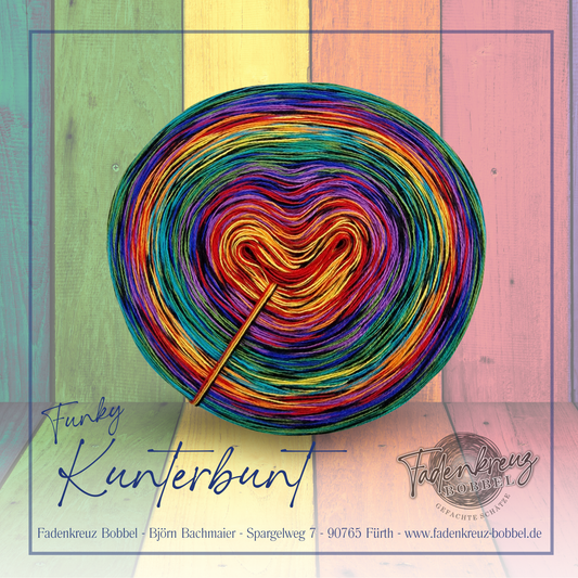 Bobbel Funky Kunterbunt - Fadenkreuz Bobbel Fürth