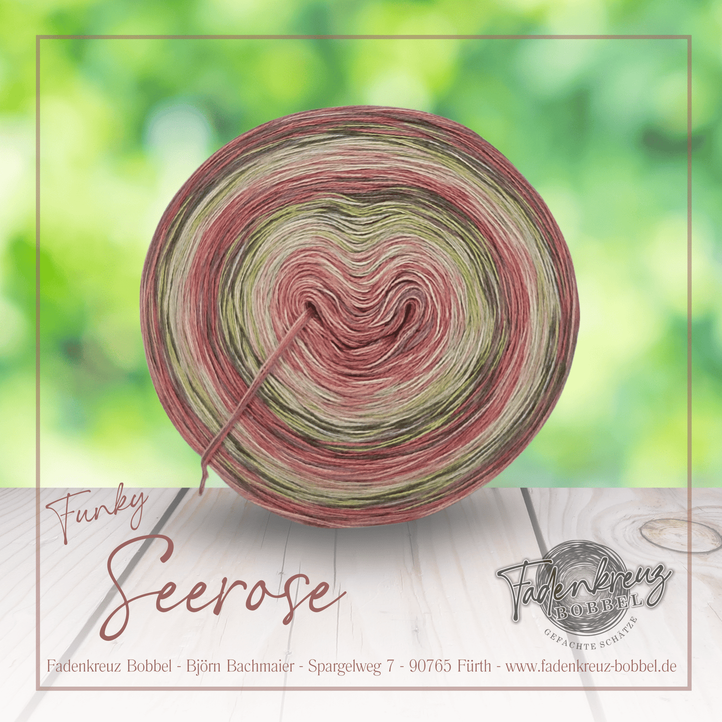 Funky Seerose - Fadenkreuz Bobbel Shop