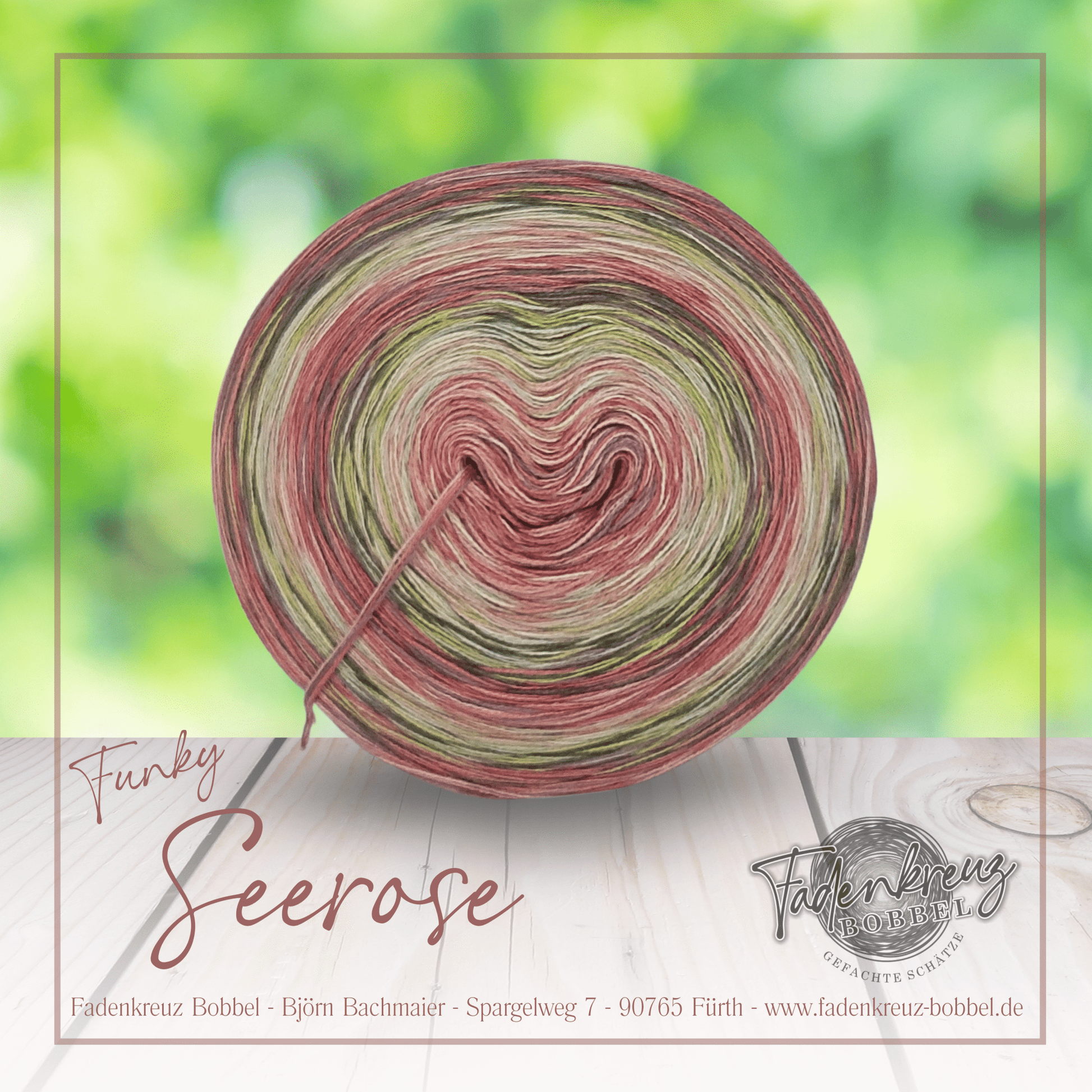 Funky Seerose - Fadenkreuz Bobbel Shop