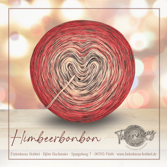 Himbeerbonbon - Fadenkreuz Bobbel Shop