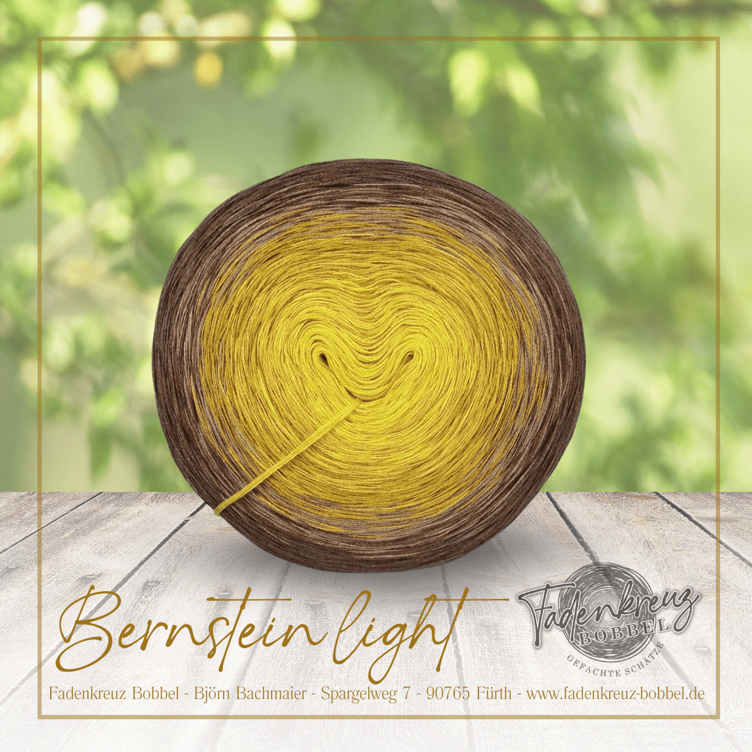 Bernstein light - Fadenkreuz Bobbel Shop