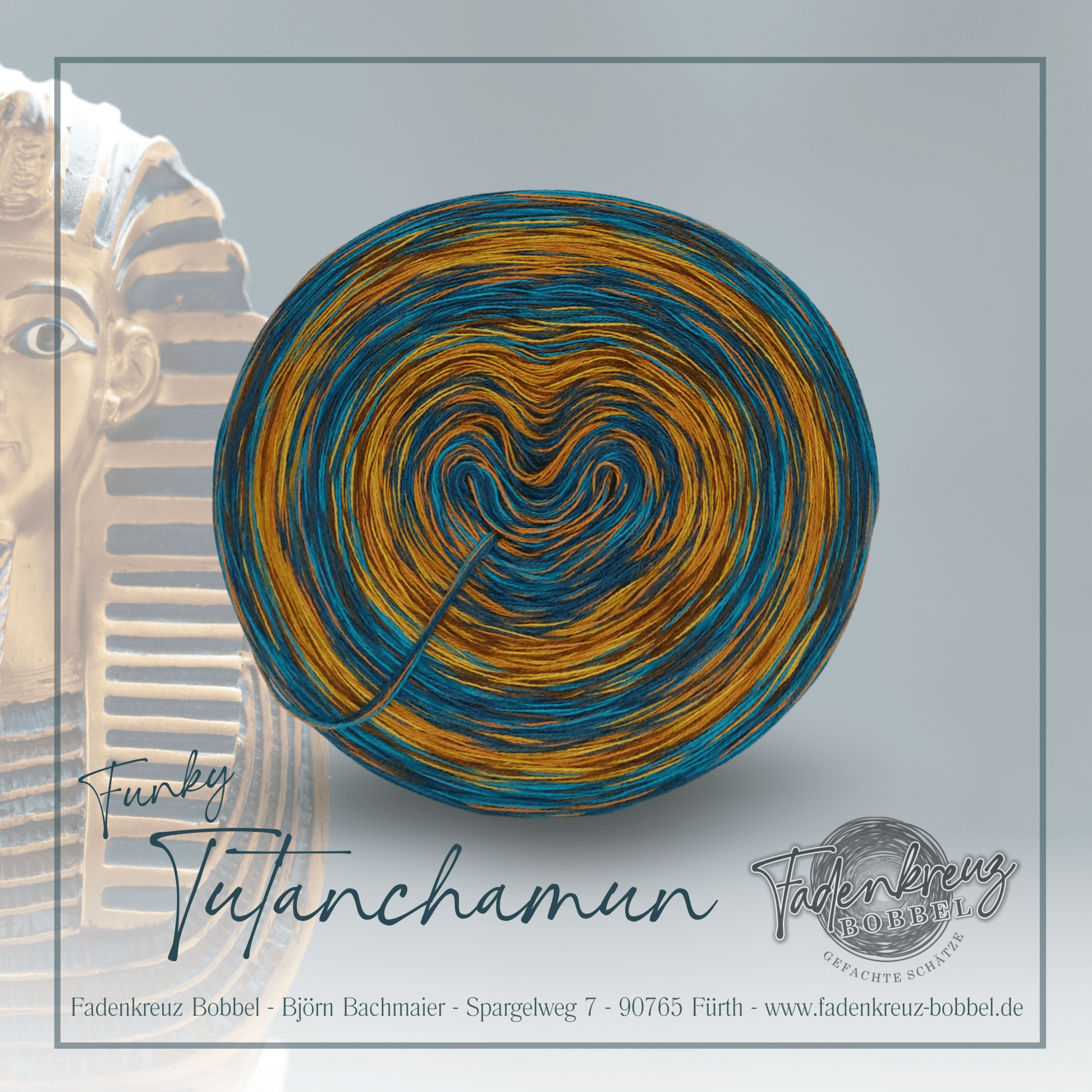 Funky Tutanchamun - Fadenkreuz Bobbel Shop