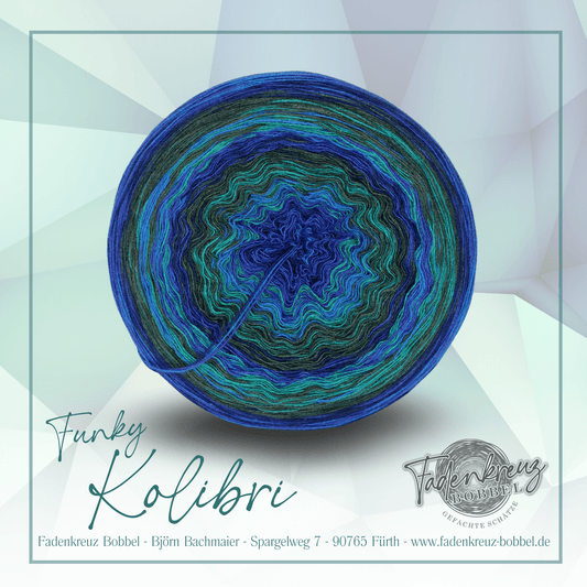 Funky Kolibri M. - Fadenkreuz Bobbel Shop