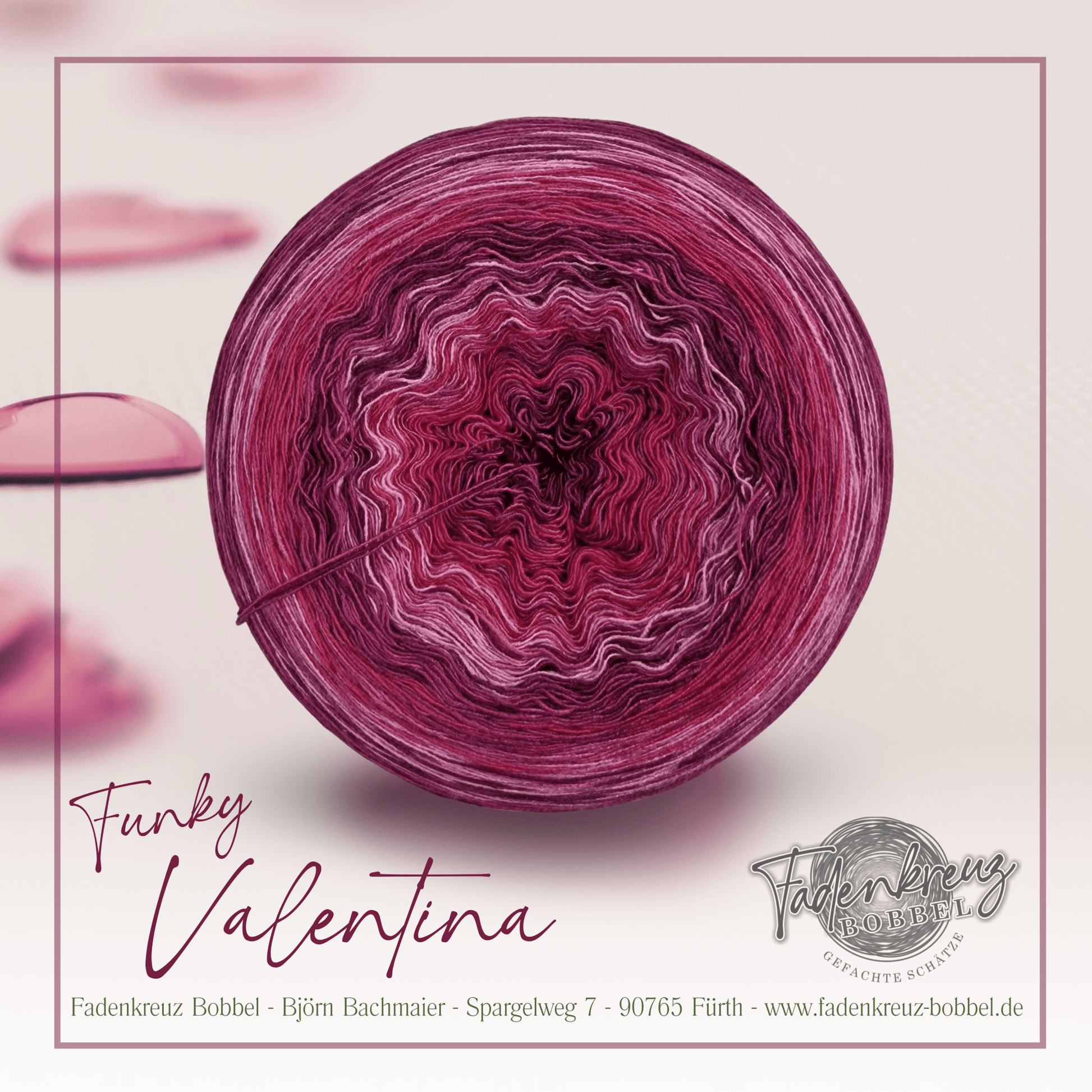 Funky Valentina - Fadenkreuz Bobbel Shop