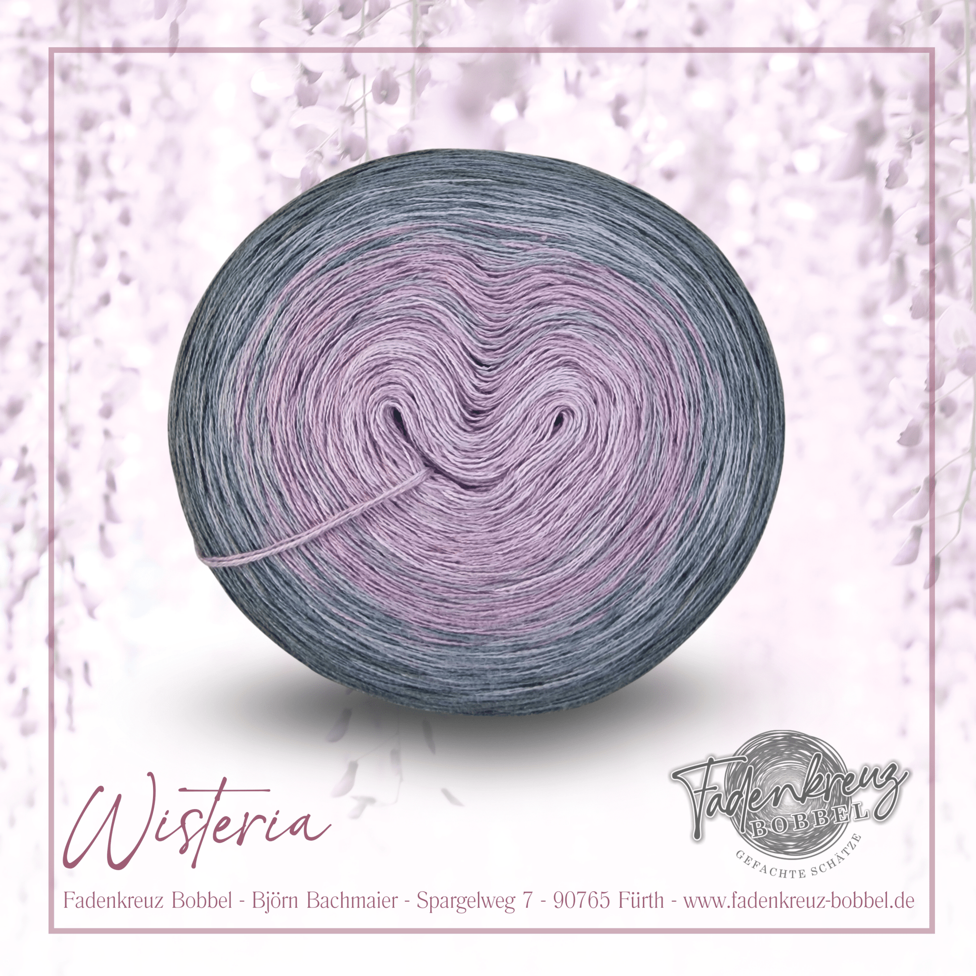 Wisteria - Fadenkreuz Bobbel Shop