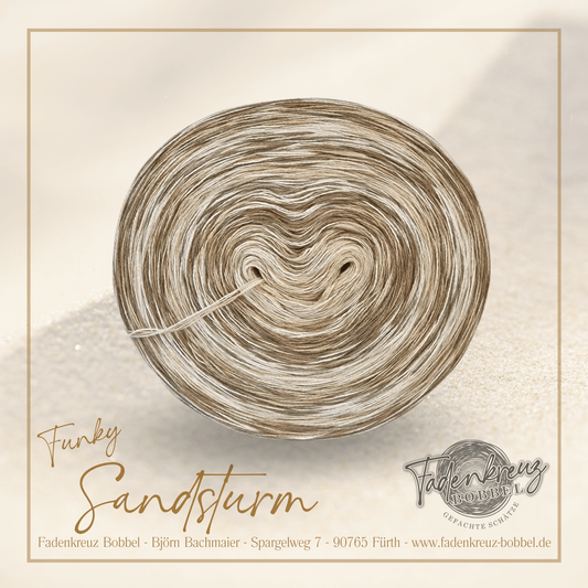 Funky Sandsturm - Fadenkreuz Bobbel Shop
