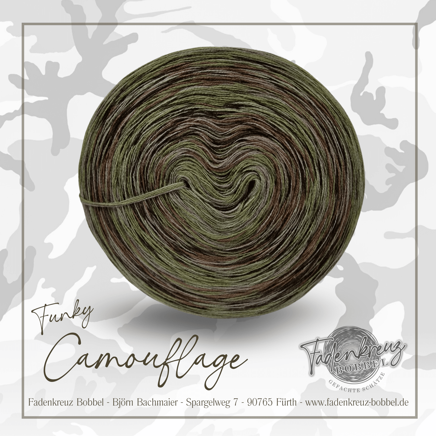 Funky Camouflage - Fadenkreuz Bobbel Shop