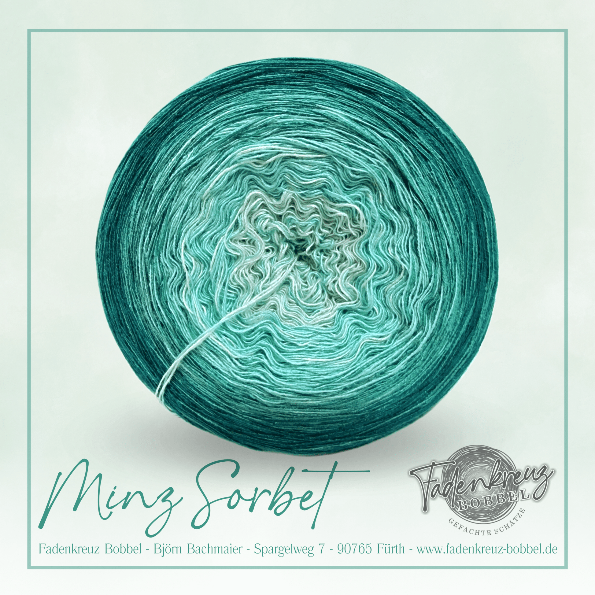 Minzsorbet - Fadenkreuz Bobbel Shop