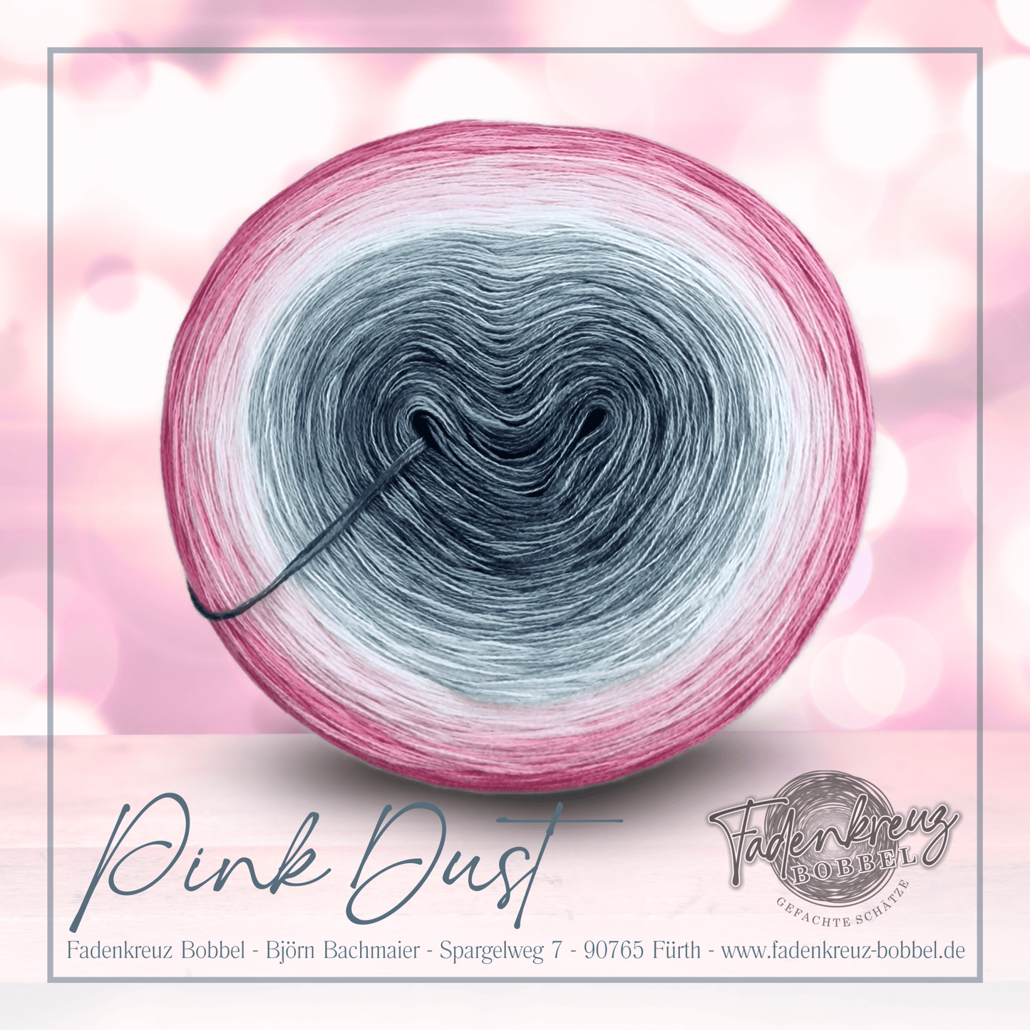 Pink Dust - Fadenkreuz Bobbel Shop