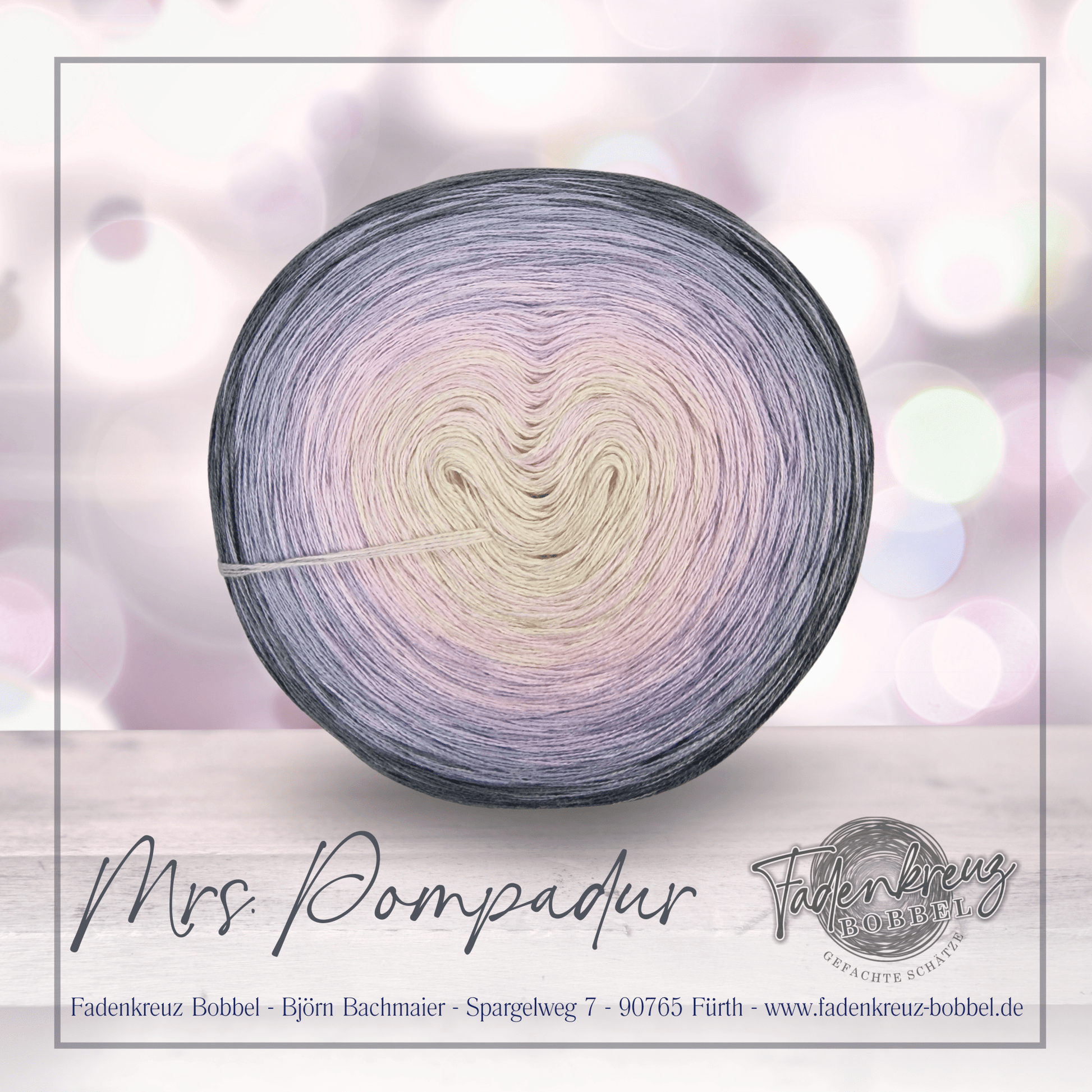 Mrs. Pompadur - Fadenkreuz Bobbel Shop