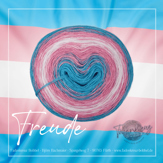 Pride Edition - Freude - Flagge der transgenden Community - Fadenkreuz Bobbel Shop