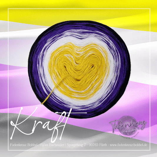 Pride Edition - Kraft - Flagge der nicht binären Community - Fadenkreuz Bobbel Shop