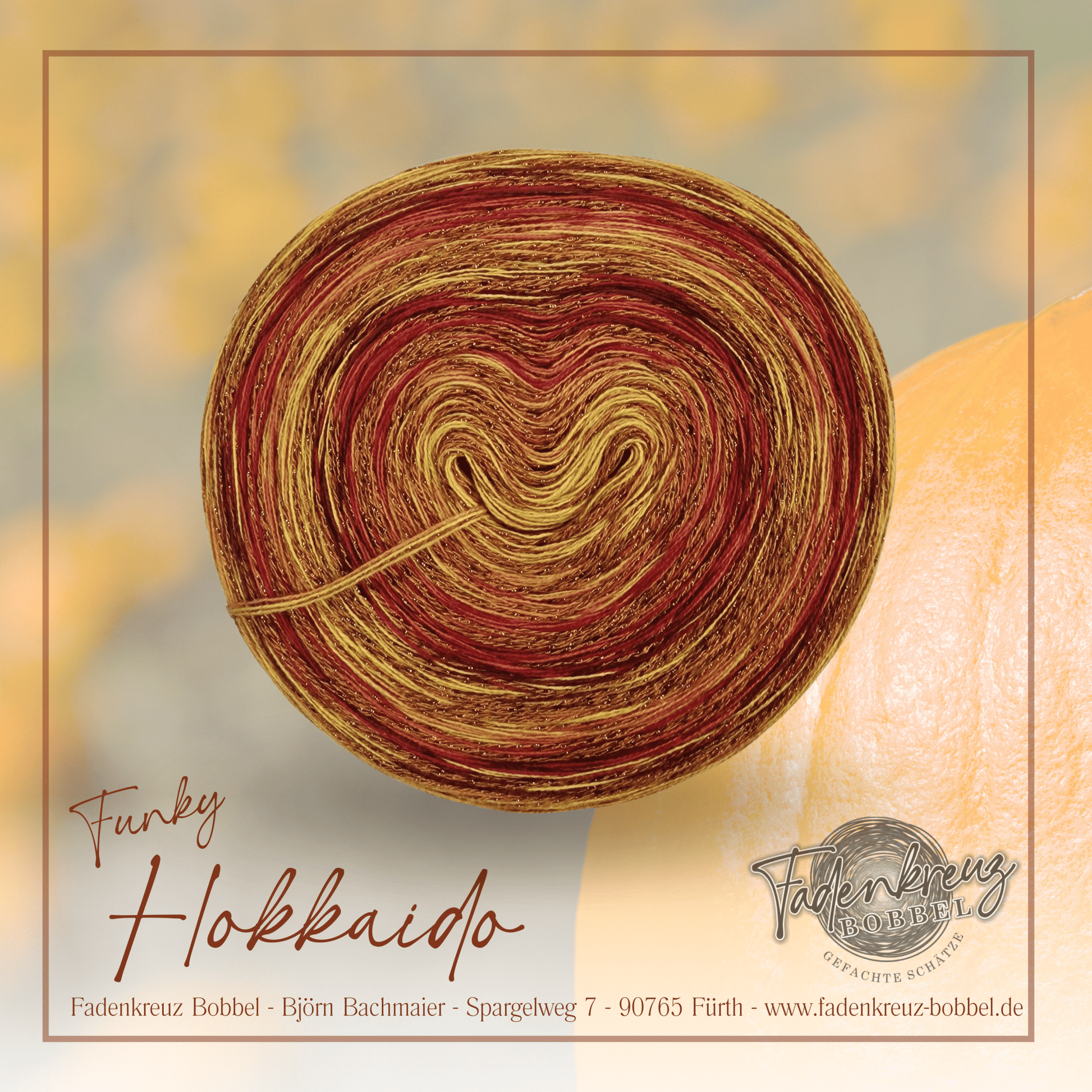 Funky Hokkaido - Fadenkreuz Bobbel Shop