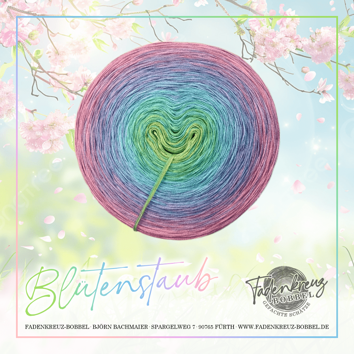 Blütenstaub (Frühling) - Fadenkreuz Bobbel Shop