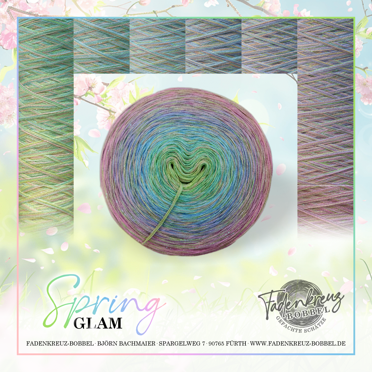 Spring GLAM - Fadenkreuz Bobbel Shop