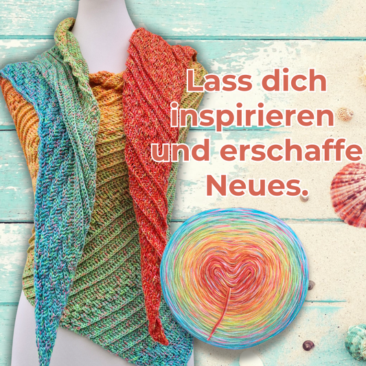 Sommerfunkeln 1.400m & asynchr. Anleitung Kreuzweise - Fadenkreuz Bobbel Shop