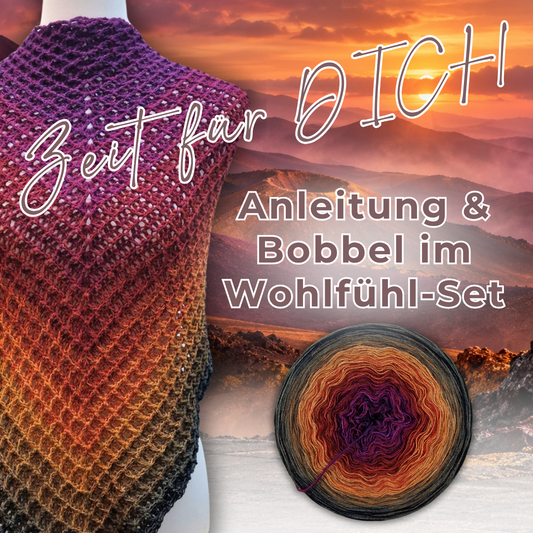 Mobbel Woolcano 1.200m & Anleitung Waffelwerk - Fadenkreuz Bobbel Fürth