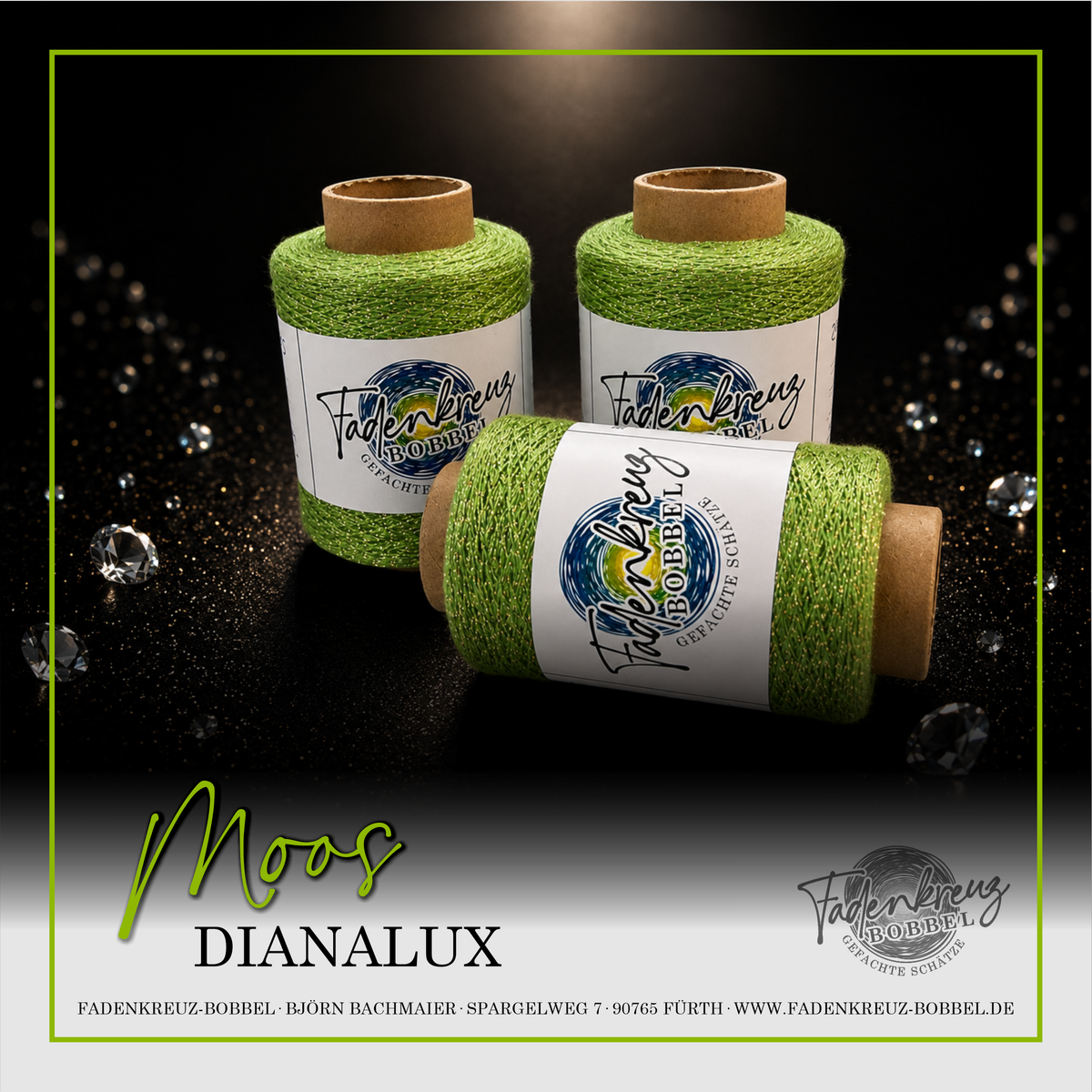 Beilaufgarn Dianalux Moos