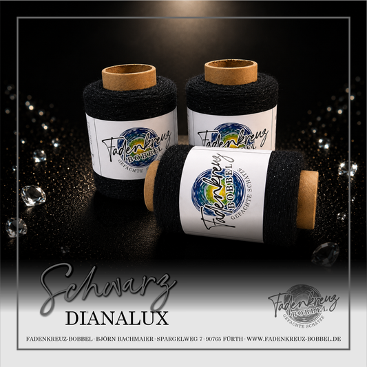 Beilaufgarn Dianalux Schwarz