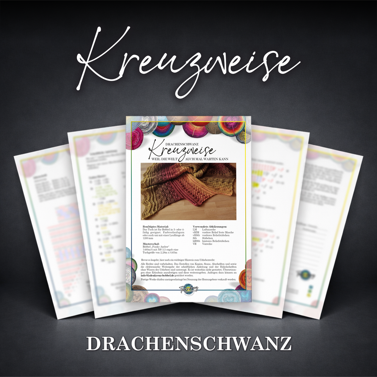 Kreuzweise Häkelanleitungen