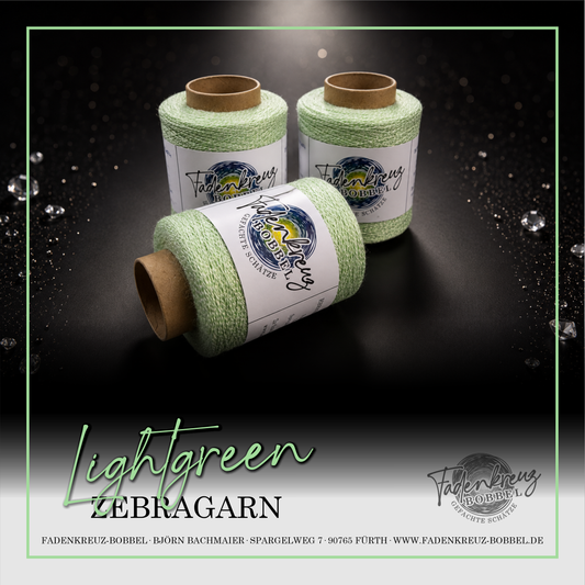 Beilaufgarn Zebragarn Light green
