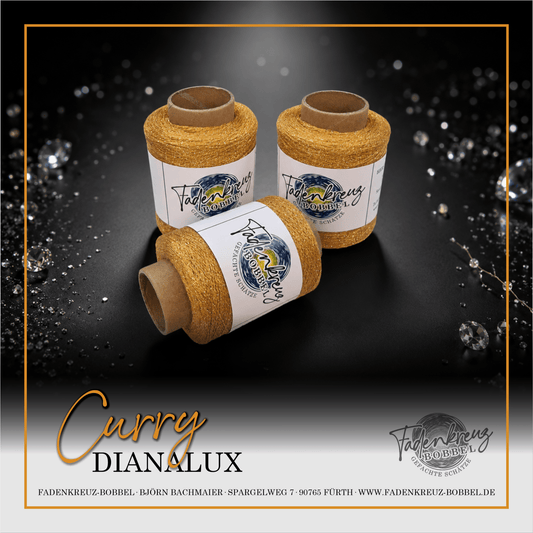 Beilaufgarn Dianalux Curry - Fadenkreuz Bobbel Fürth