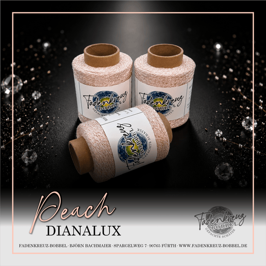 Beilaufgarn Dianalux Peach - Fadenkreuz Bobbel Fürth