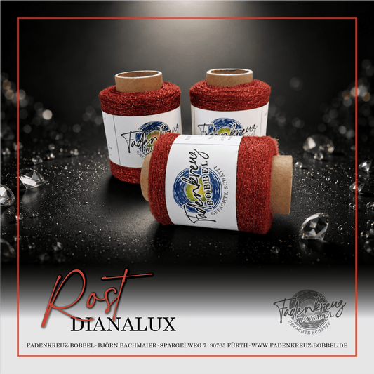 Beilaufgarn Dianalux Rost - Fadenkreuz Bobbel Shop
