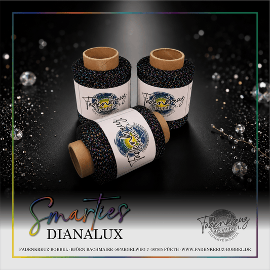 Beilaufgarn Dianalux Smarties - Fadenkreuz Bobbel Fürth