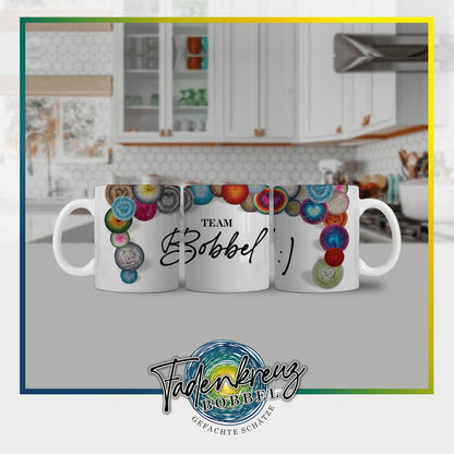 Fadenkreuz Bobbel Pott - der Gemütsbooster - DIE Tasse! - Fadenkreuz Bobbel Fürth